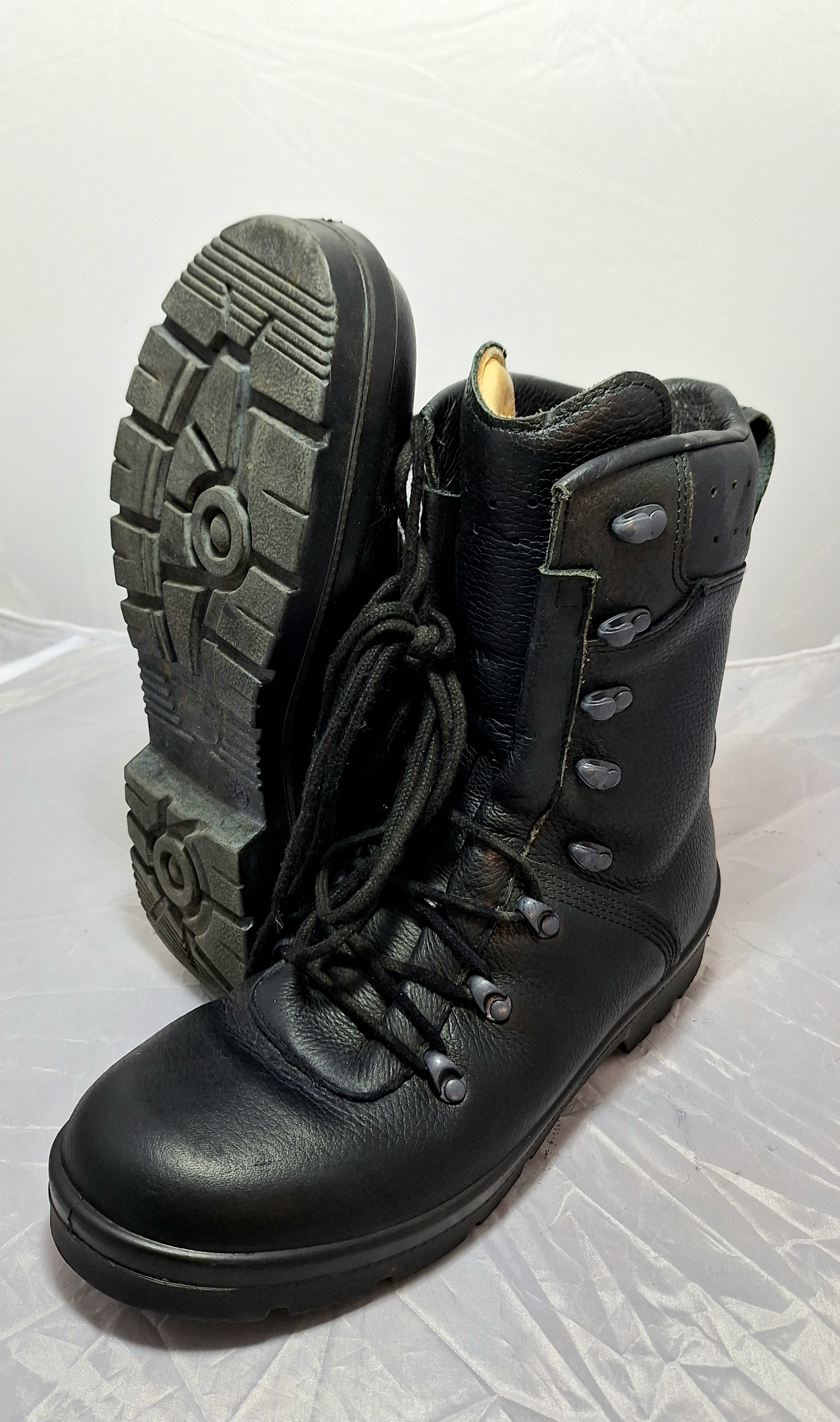 ~55 Kampfstiefel Original Bundeswehr BW Gr. 43 Stiefel Herren Leder Militär