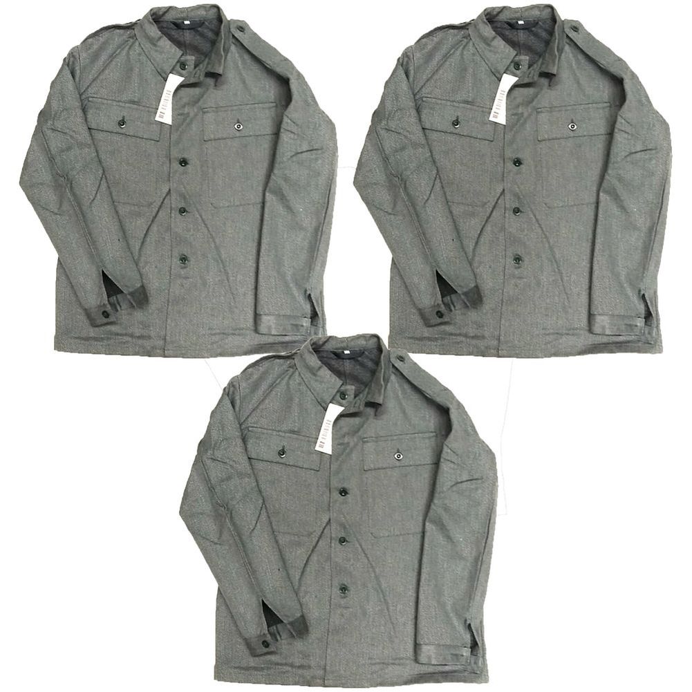 3er Pack Schweizer Armee Arbeitsjacke Tenue Blau Jacke Größe 52 3er Pack Schweizer Armee Arbeitsjacke Tenue Blau Jacke Größe 52