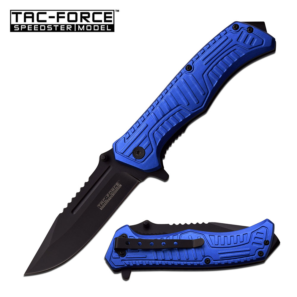 MC Tac Force Federunterstützt Einhandmesser Taschenmesser Campingmesser TF-918BL MC Tac Force Federunterstützt Einhandmesser Taschenmesser Campingmesser TF-918BL
