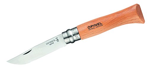 Opinel 123080 INOX Messer Erwachsene Natur N° 8 Edelstahl Opinel 123080 INOX Messer Erwachsene Natur N° 8 Edelstahl