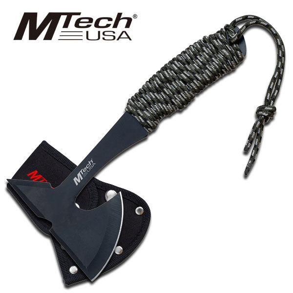 MTECH Mini Axt Beil Campingbeil 440 Stahl Camo-Schnur + Nylonscheide MT-600CA MTECH Mini Axt Beil Campingbeil 440 Stahl Camo-Schnur + Nylonscheide MT-600CA