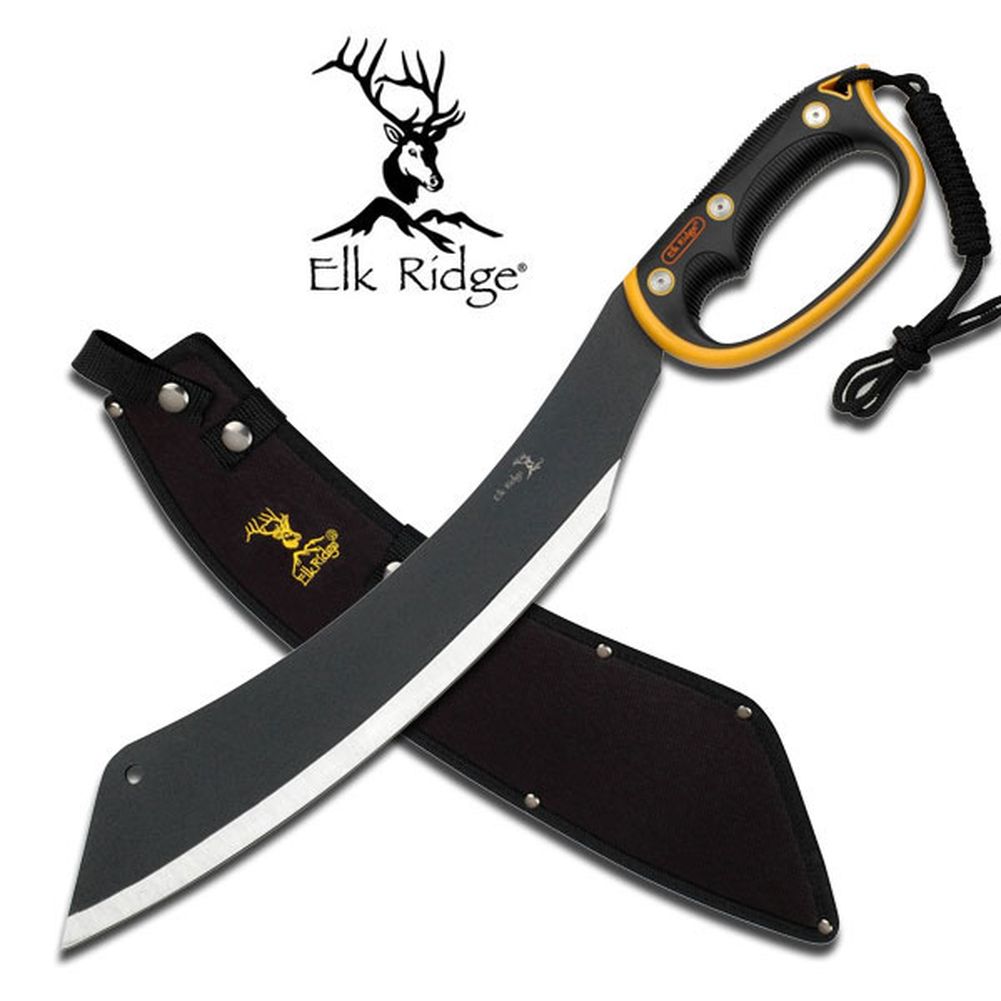 Elk Ridge Messer Machete Buschmesser 440 Stahl Two Tone Scheide 54 cm ER-280