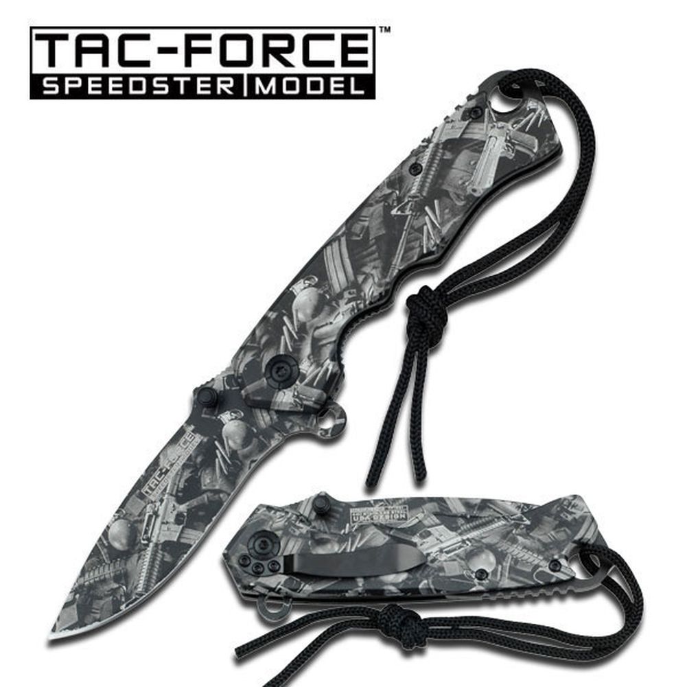 Tac Force Pistol Linerlock Camo Klappmesser TF-821GYGC Tac Force Pistol Linerlock Camo Klappmesser TF-821GYGC