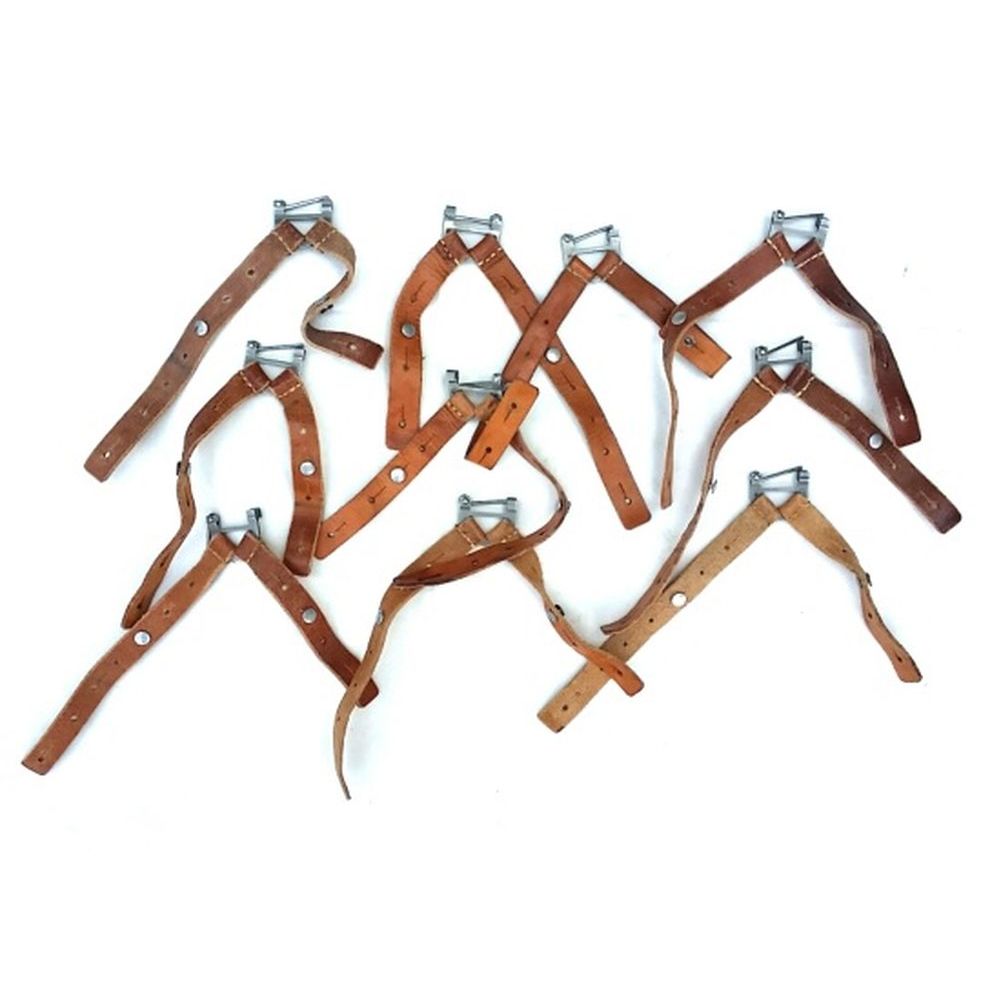 10er Pack Schweizer Armee Lederriemen Befestigungsbändel Leder Helm 10er Pack Schweizer Armee Lederriemen Befestigungsbändel Leder Helm