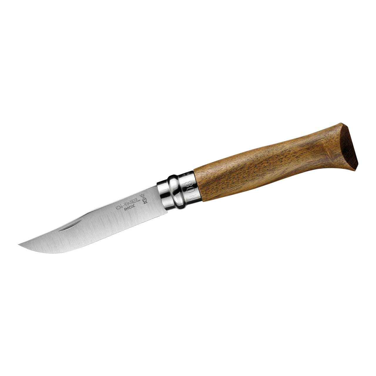 Opinel Taschenmesser rostfrei 254053 Walnuss No 08 Opinel Taschenmesser rostfrei 254053 Walnuss No 08