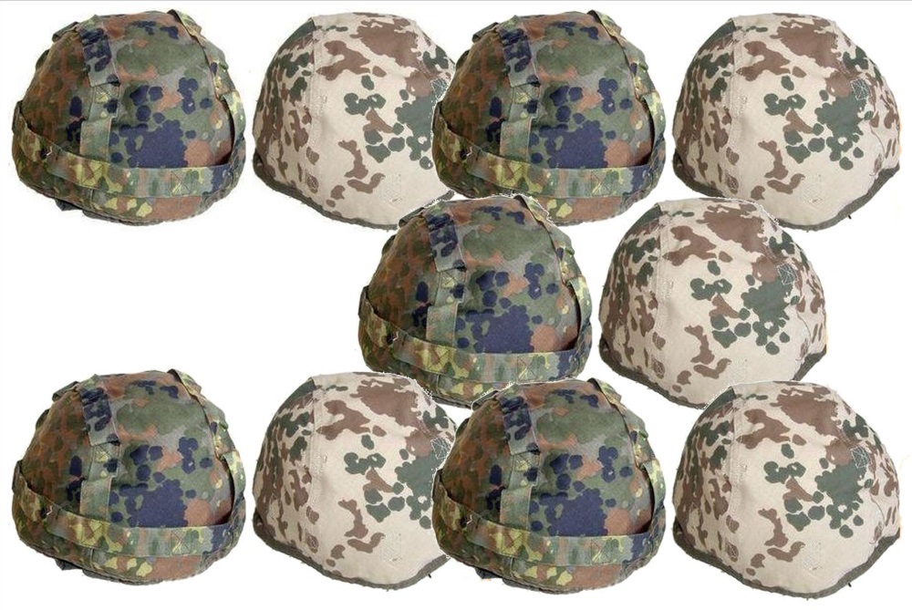 10 Bezüge BW Helmbezug REVERSIBEL flecktarn wüstentarn 10 Bezüge BW Helmbezug REVERSIBEL flecktarn wüstentarn
