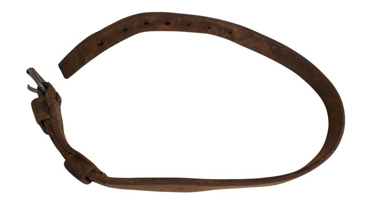 2x Schweizer Lederriemen Pferderiemen dickes Leder 70cm