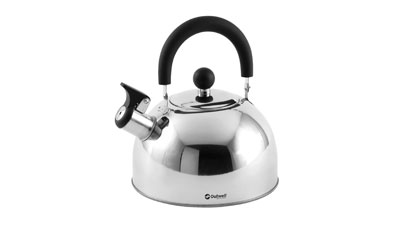 Outwell Edelstahl Kessel Wasserkessel silbern poliert Outwell Edelstahl Kessel Wasserkessel silbern poliert