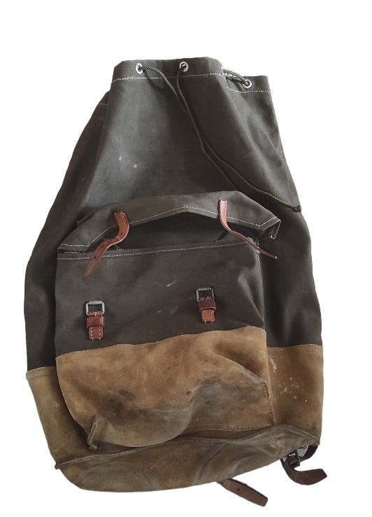 Schweizer Armee Pionierrucksack Gebirgsrucksack Armeerucksack Canvas sehr selten
