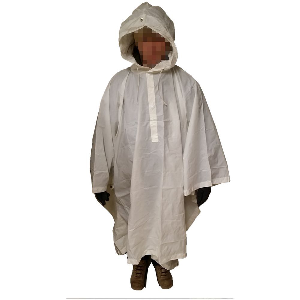 Schweizer Schnee Poncho Original Tarnüberwurf Tarnplane weiss wasserfest Schweizer Schnee Poncho Original Tarnüberwurf Tarnplane weiss wasserfest