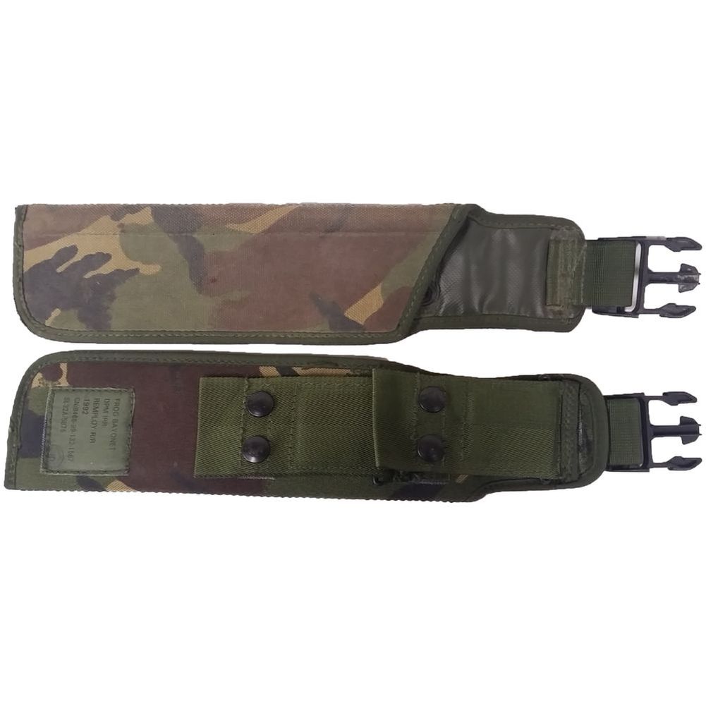 Doppelpack Brit. GB Bajonett Hülle Scheide Koppelschuh Messerscheide dpm Tarn