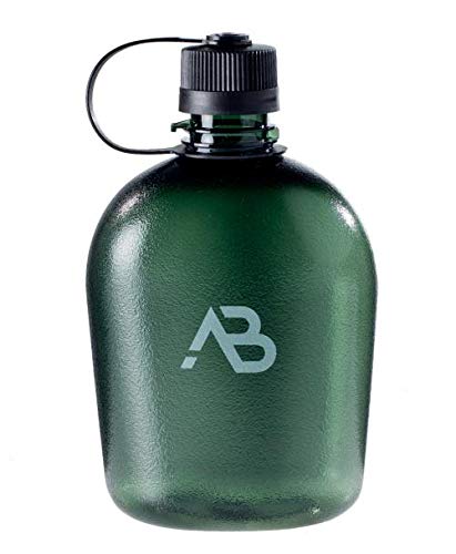 A.Blöchl Feldflasche US GEN II 1 Liter in tranparenten Design (21 x 12 x 6,5 cm/oliv) A.Blöchl Feldflasche US GEN II 1 Liter in tranparenten Design (21 x 12 x 6,5 cm/oliv)