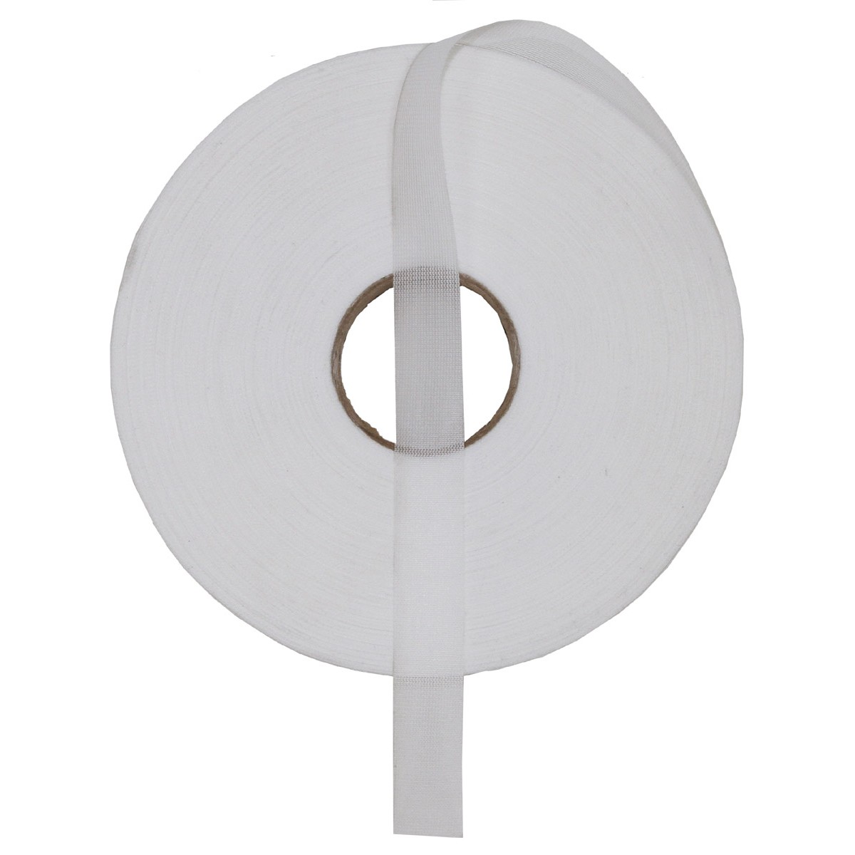 Holländisches Gewebeband 2 cm breit 150 m lang weiß neuwertig Nylon Holländisches Gewebeband 2 cm breit 150 m lang weiß neuwertig Nylon