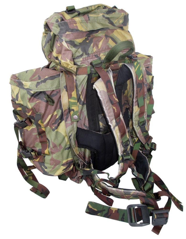 Holländischer Armee Rucksack 40l + 20l Strike DPM tarn Kampfrucksack gebraucht