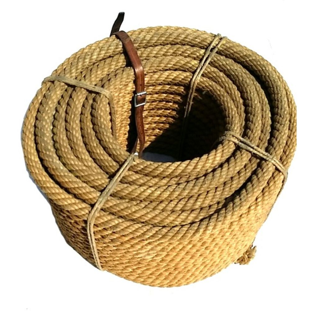 Schweizer Armee Juteseil Tau Seil Hanf Naturhanf Jute Gedreht 75m 1,20€ p. Meter