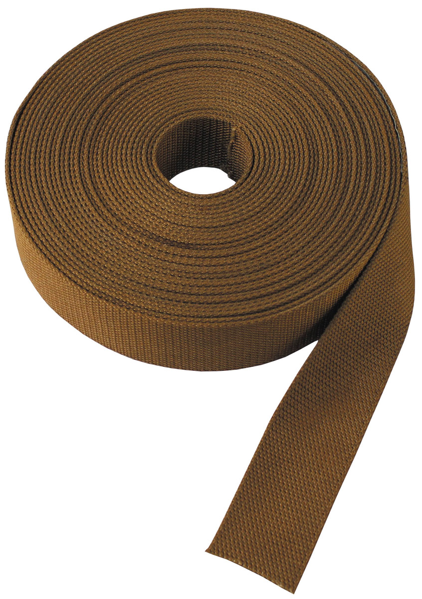 Brit. Gurtband Nylon coyote 42 mm Länge: 11,5 m gebraucht Brit. Gurtband Nylon coyote 42 mm Länge: 11,5 m gebraucht