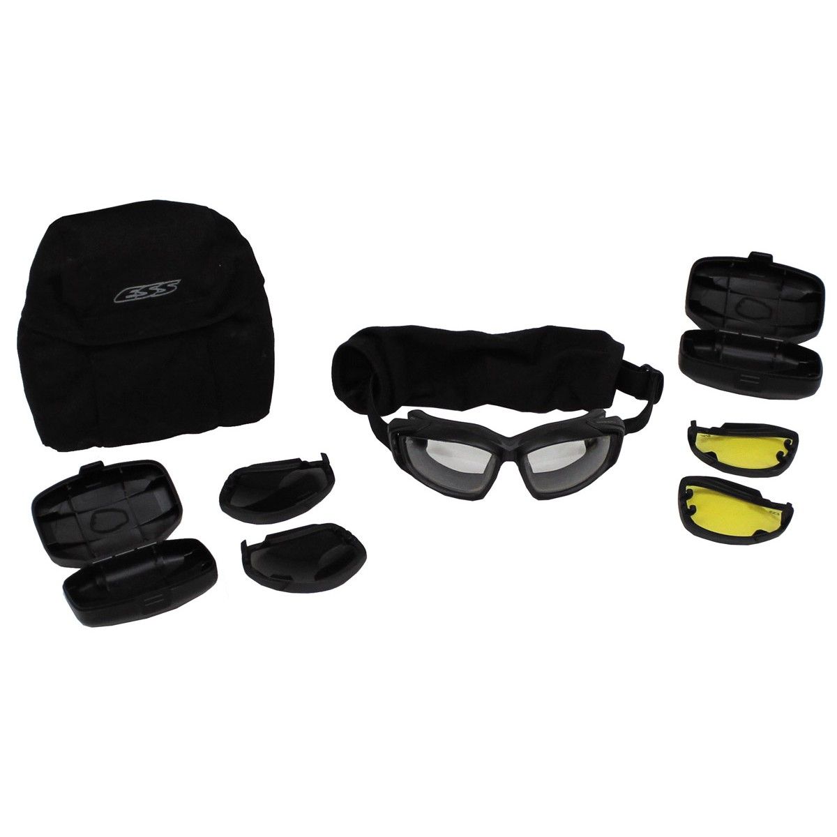Original Britische Schutzbrille Set ESS V12 gebraucht