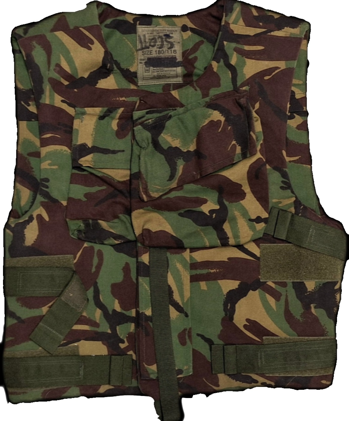 ~105 British Body Armour Schutzweste mit Einlage DPM tarn Gr. 180/116 TOP Armee ~105 British Body Armour Schutzweste mit Einlage DPM tarn Gr. 180/116 TOP Armee