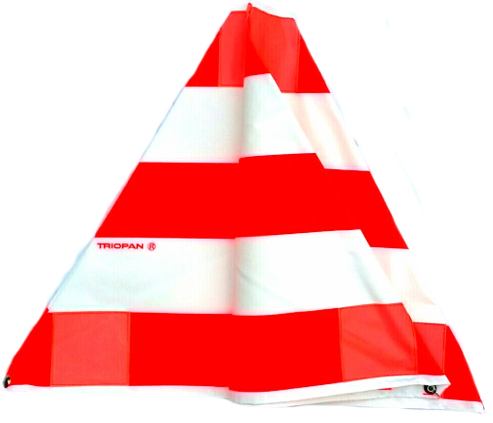 Faltsignal Baustelle Absicherung Warndreieck Pyramide 44 cm TRIOPAN Leuchtfarben Faltsignal Baustelle Absicherung Warndreieck Pyramide 44 cm TRIOPAN Leuchtfarben