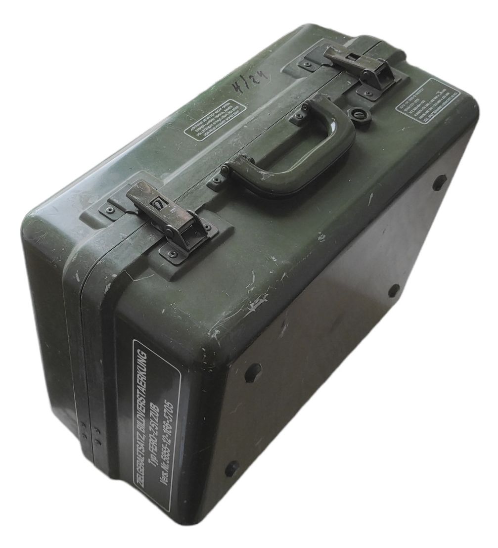 BW Box Transportbox Bundeswehr Transportkiste Koffer GFK BW Box Transportbox Bundeswehr Transportkiste Koffer GFK