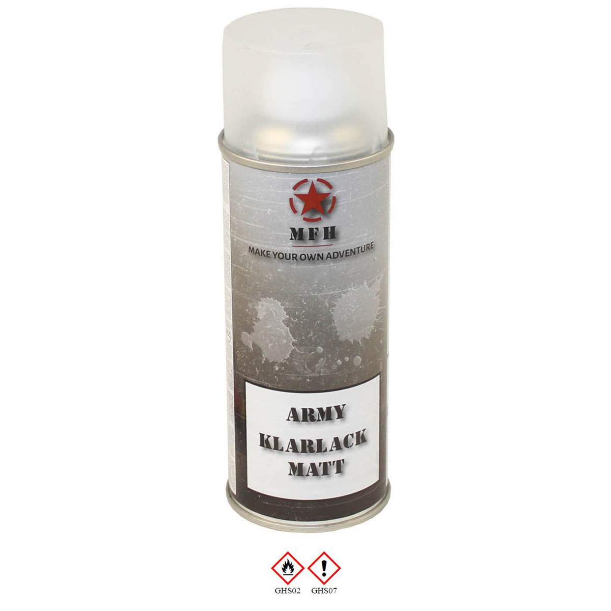 Army Farbspraydosen Sprühfarbe Armeelack 400ml DS Klarlack matt Army Farbspraydosen Sprühfarbe Armeelack 400ml DS Klarlack matt