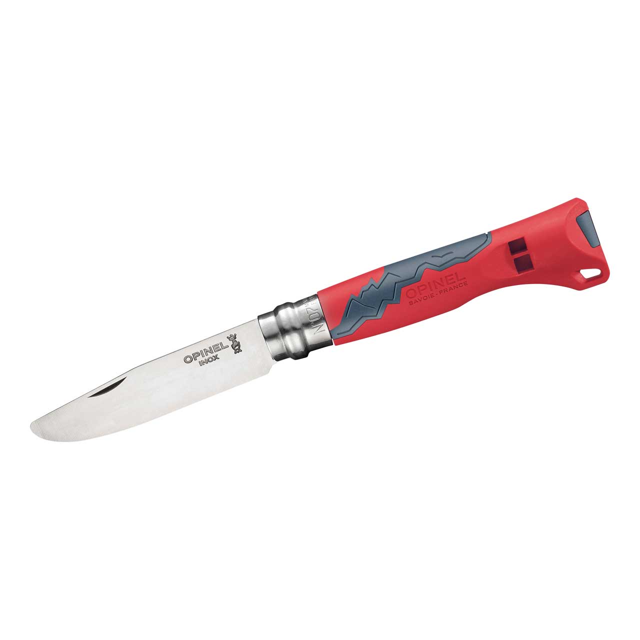 Opinel Kindermesser OUTDOOR JUNIOR rot/schwarz No 07 Opinel Kindermesser OUTDOOR JUNIOR rot/schwarz No 07
