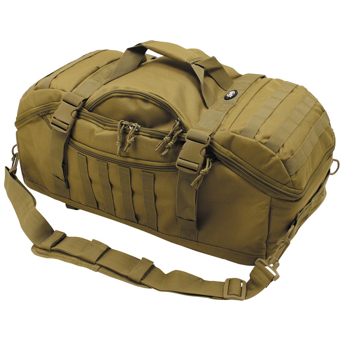 Rucksacktasche "Travel" coyote 62 x 25 x 35 cm Tasche mit Schultergurt