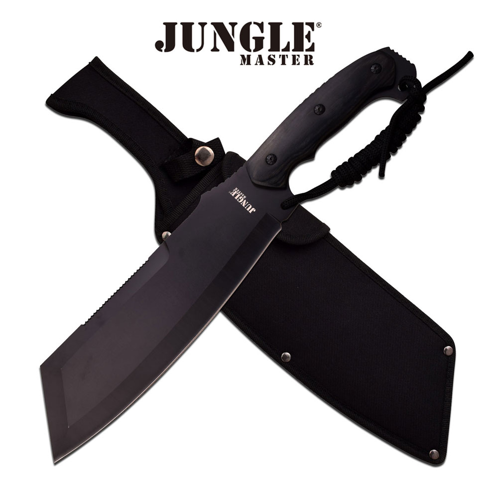 Jungle Master Black Survival Jagd Outdoor feste Klinge Full Tang JM-034 Jungle Master Black Survival Jagd Outdoor feste Klinge Full Tang JM-034