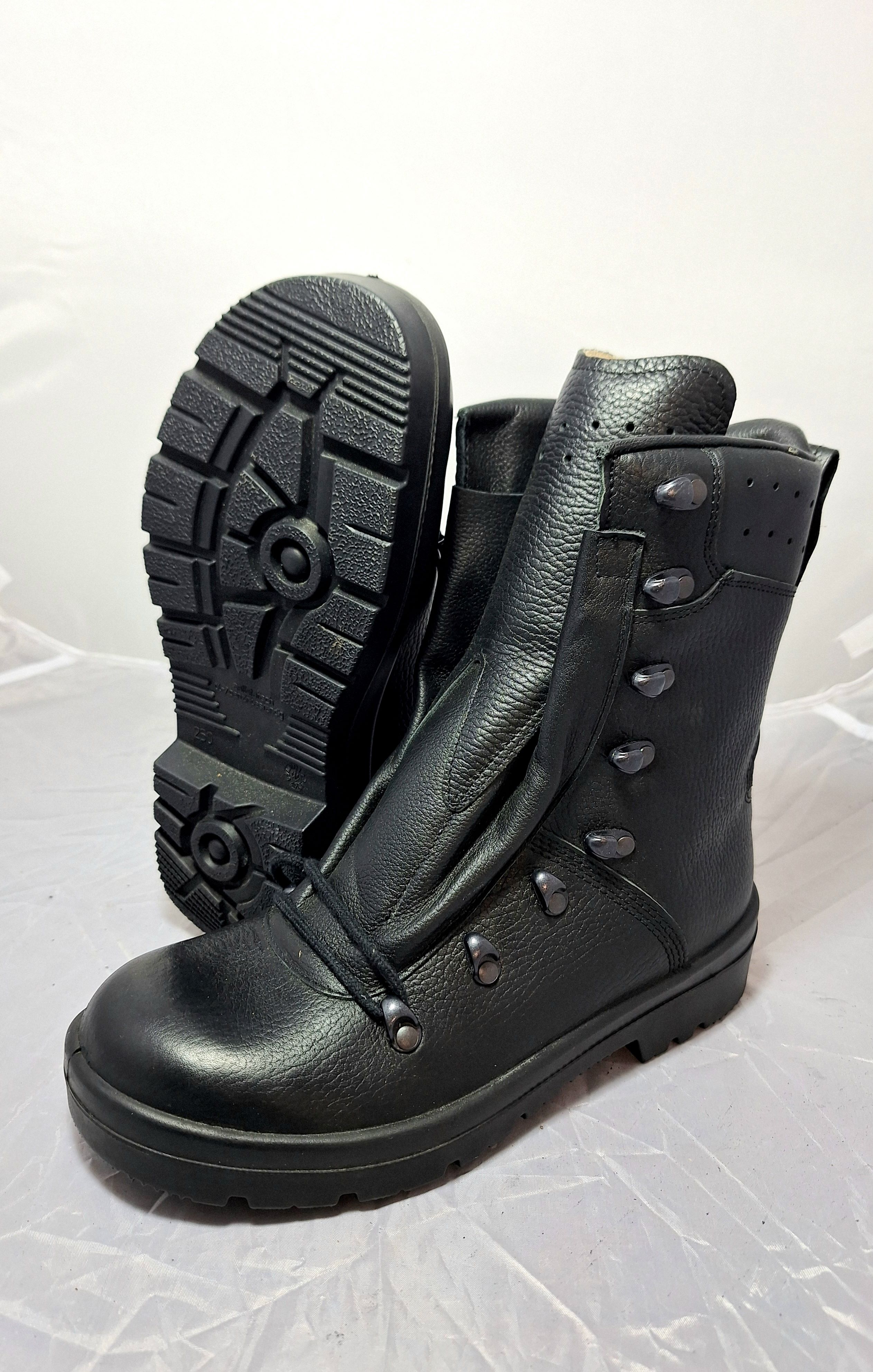 ~33 Kampfstiefel Original Bundeswehr BW Gr. 37 Stiefel Herren Leder Militär