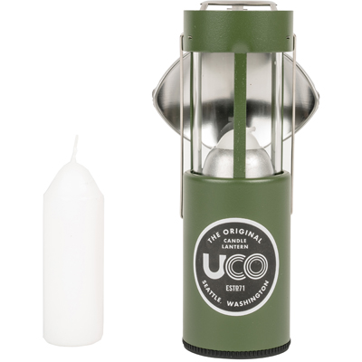 UCO Kerzenlaternen Set Laterne Kerze oliv 054603/‎L-C-Kit-Green