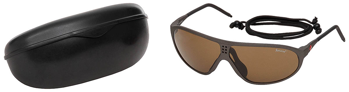 Schweizer Sonnenbrille "Suvasol" mit Etui neuwertig Brille