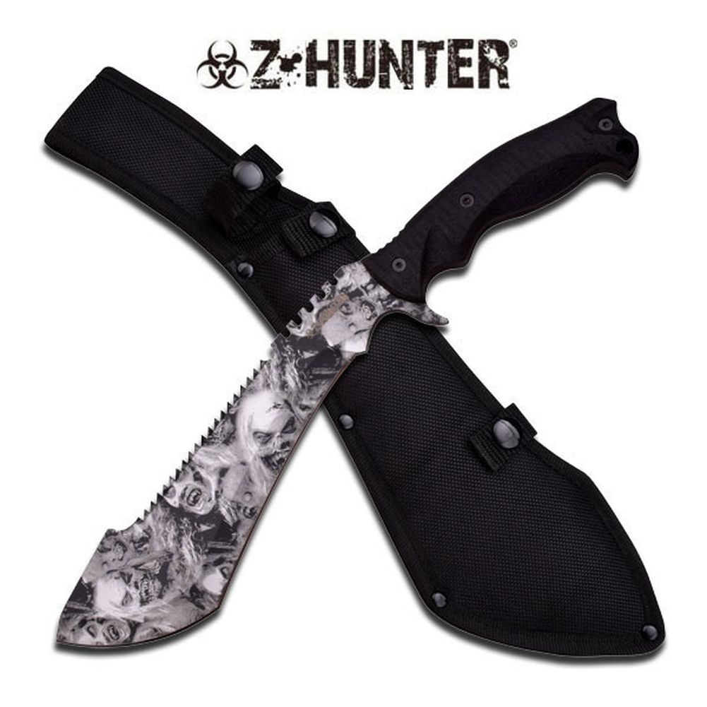 Z Hunter Messer Machete Buschmesser Dämonenmotiv Stoffscheide ZB-113GY Z Hunter Messer Machete Buschmesser Dämonenmotiv Stoffscheide ZB-113GY