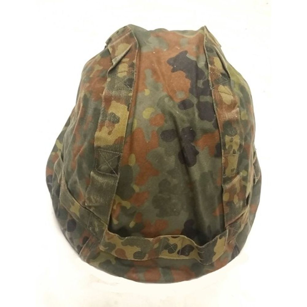 Original Bundeswehr Helmbezug Gefechtshelm Überzug flecktarn BW Helm Gr. 58-60