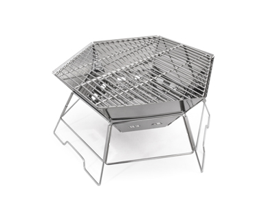 Origin Outdoors Grill- und Feuerschale 'Hexagon' 40x45cm