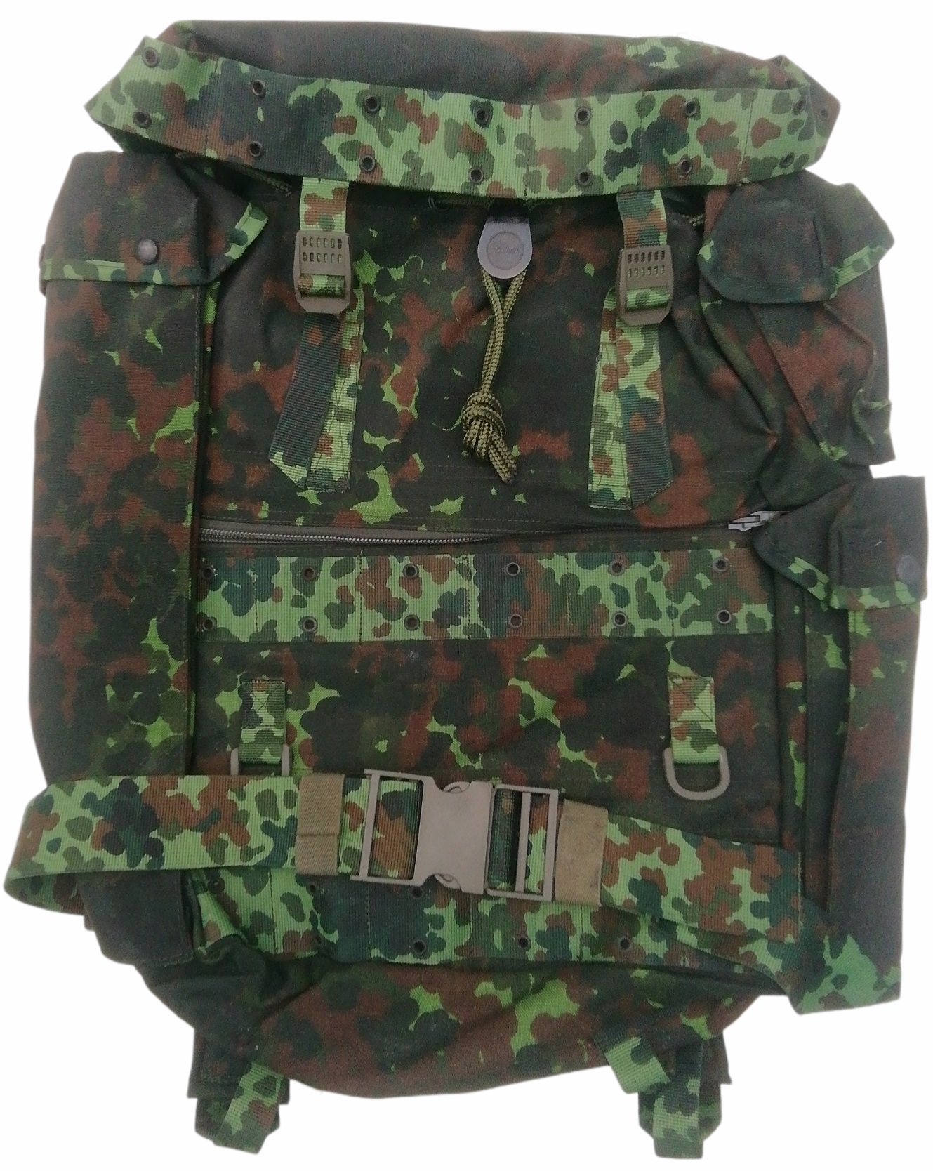 Belgischer Armee Rucksack flecktarn Luftwaffe neuwertig Belgischer Armee Rucksack flecktarn Luftwaffe neuwertig