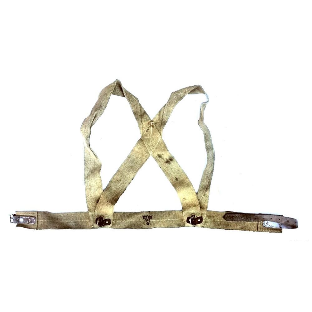 Original schwedische Armee Trägerriemen WWII Tragegurt Rucksack Sturmgepäck
