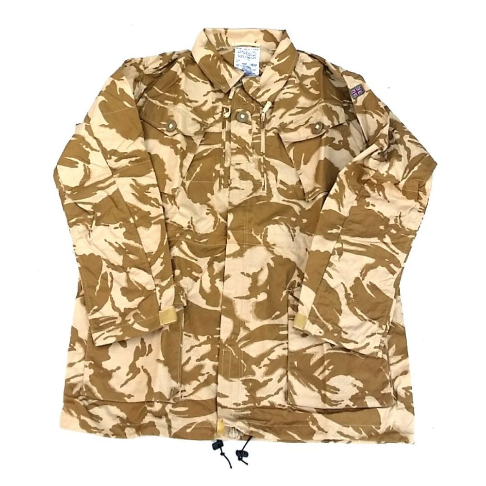 British Army Desert DPM Windproof Pipstop Parka Einsatzjacke Größe 190/120 XXL British Army Desert DPM Windproof Pipstop Parka Einsatzjacke Größe 190/120 XXL