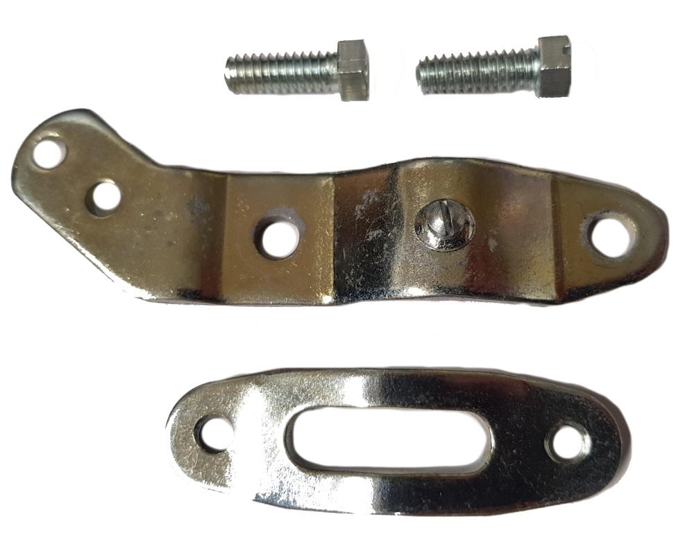 Schweizer Armee Original Fahrrad Velo 05 Ordonnanzrad Edelstahl Halter 2 teilig