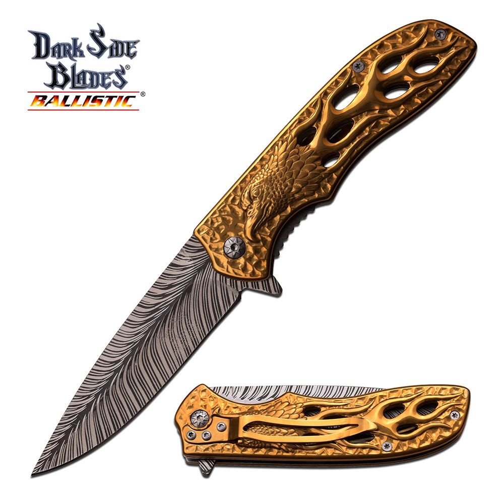 Dark Side Blades Taschenmesser Stonewash DS-A043GD