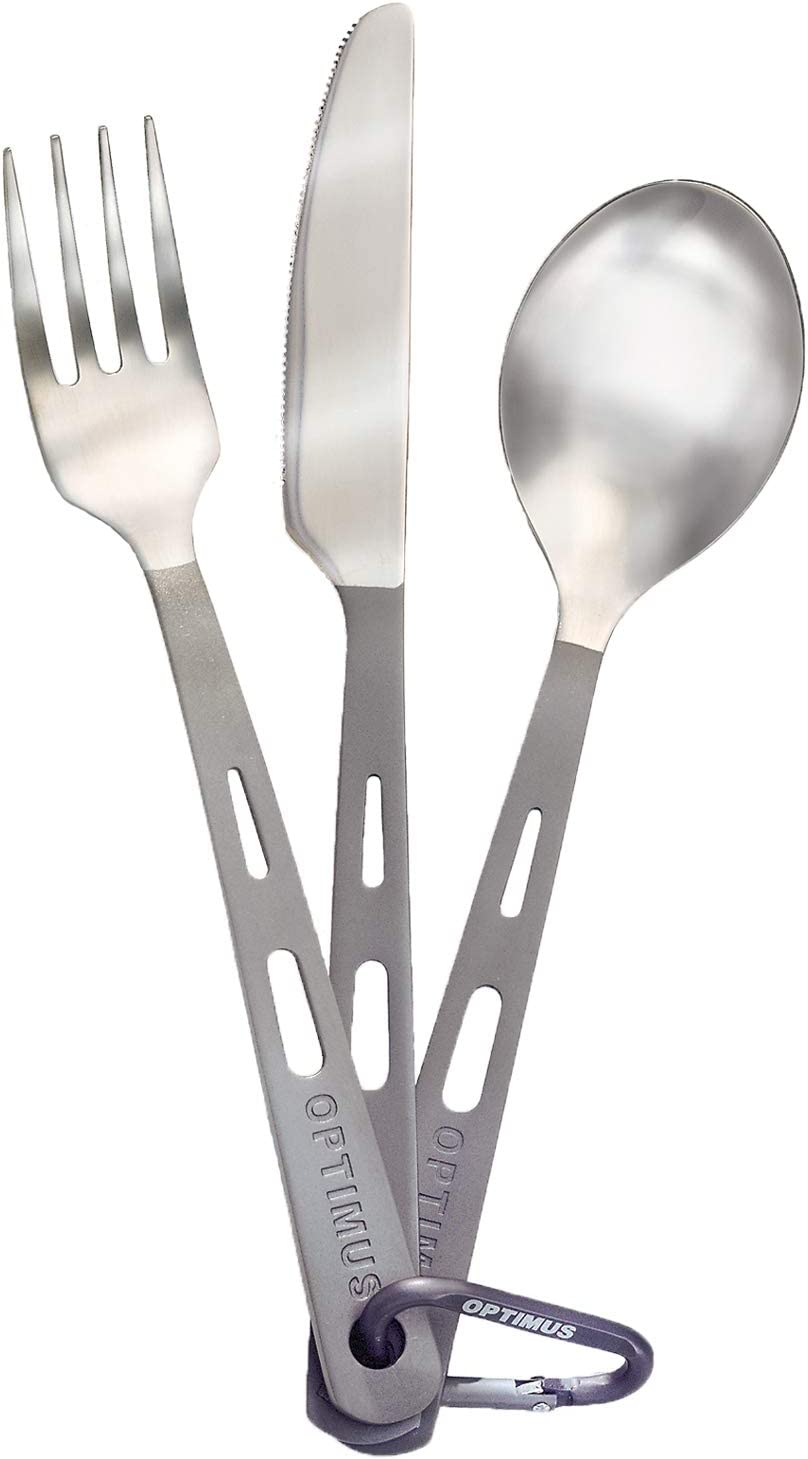 Optimus 8016286 Titanium Besteck Set 3-Teilig