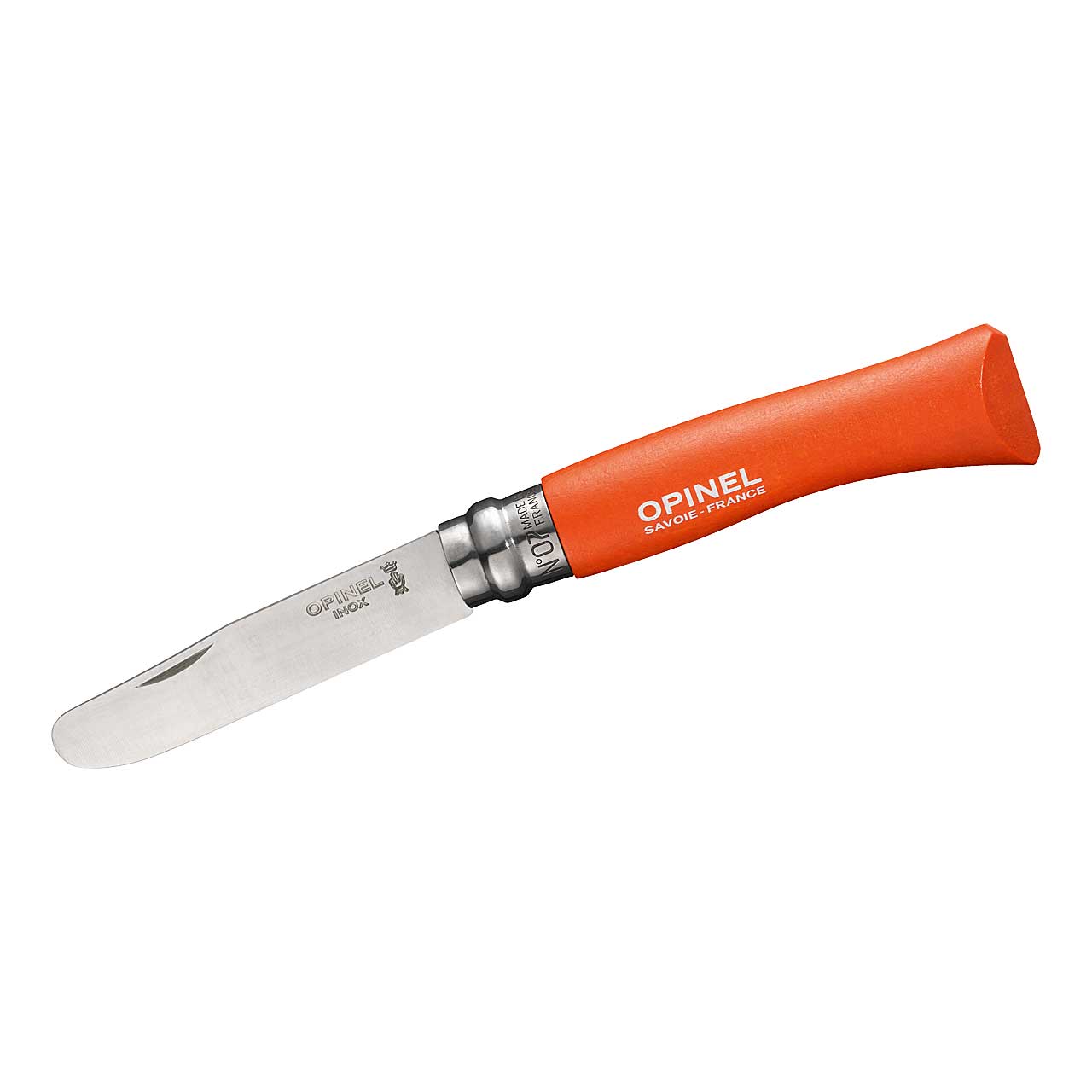 Opinel Kindermesser rostfrei abgerundete Spitze Virobloc Junior ORANGE Opinel Kindermesser rostfrei abgerundete Spitze Virobloc Junior ORANGE