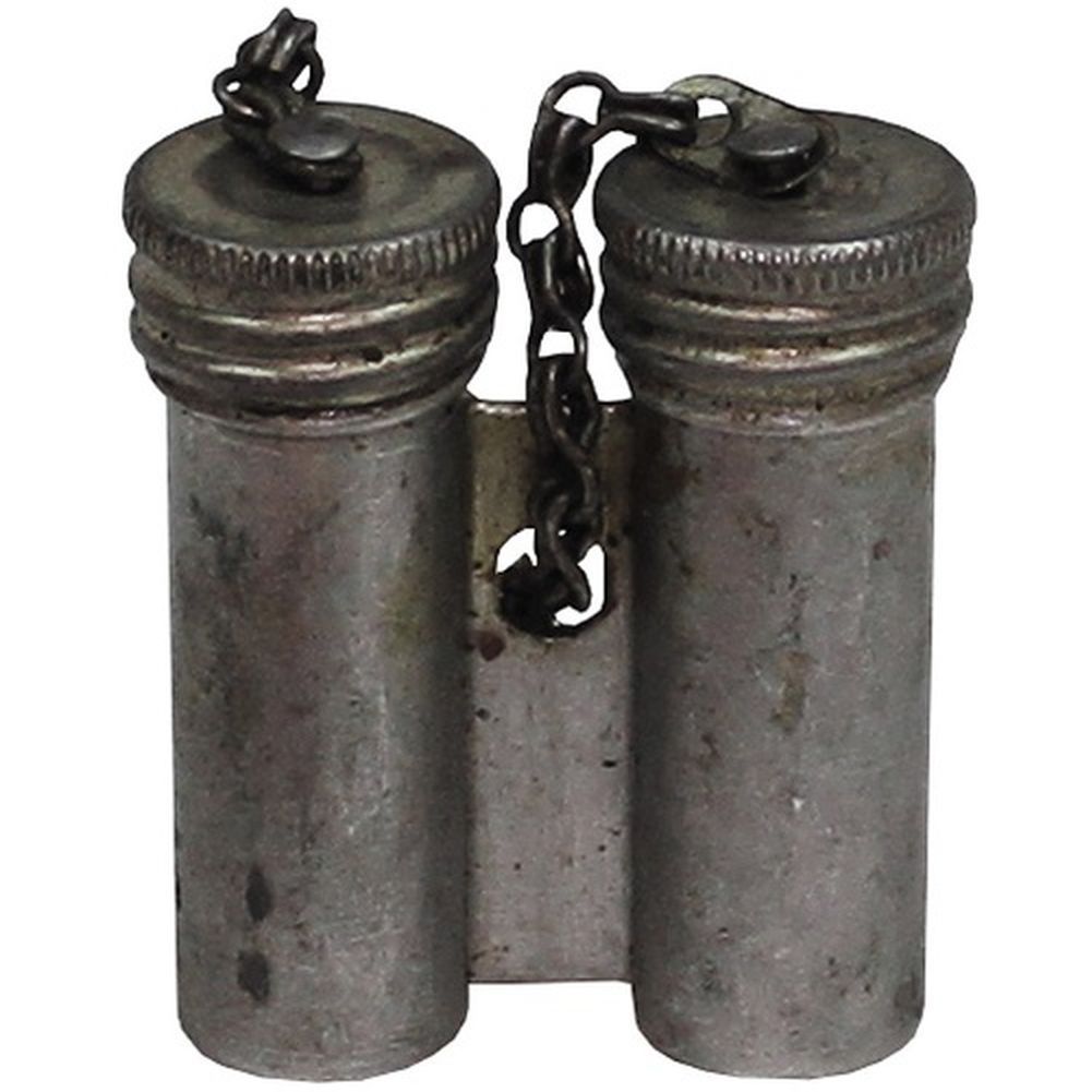 2er Pack Schwedische Armee Original Öldose Husqvarna M/40 Metall gebr. 2er Pack Schwedische Armee Original Öldose Husqvarna M/40 Metall gebr.