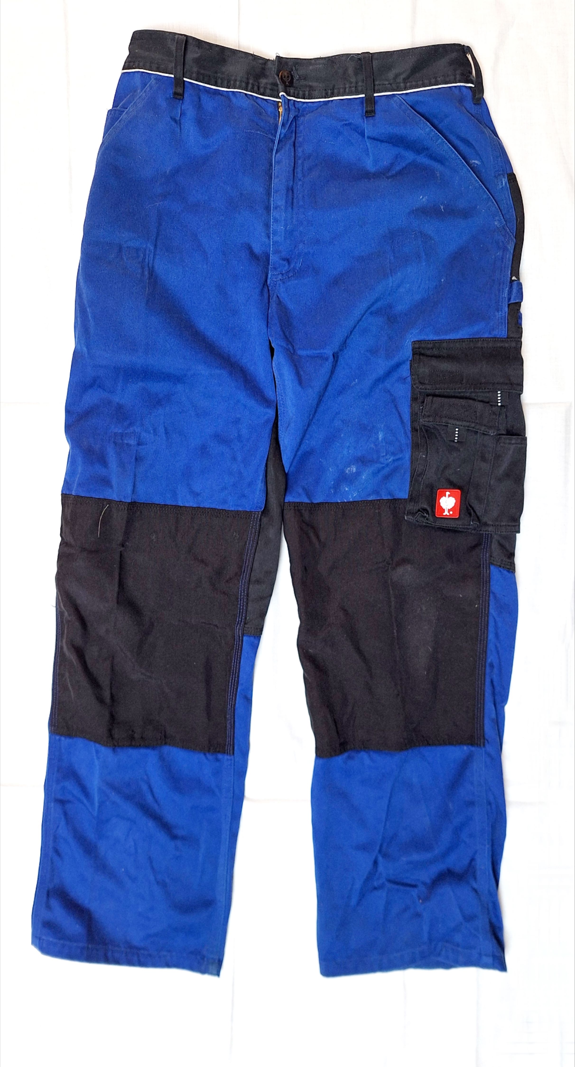 ~63 Arbeitshose Engelbert Strauss Gr. 50 blau Bundhose 2. Wahl Arbeitskleidung
