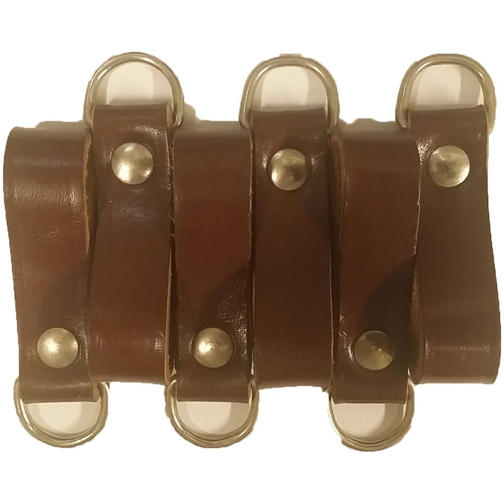 6er Pack Lederschlaufe mit Öse Koppel Koppelzubehör Gürtel Uniform Riemen Leder 6er Pack Lederschlaufe mit Öse Koppel Koppelzubehör Gürtel Uniform Riemen Leder
