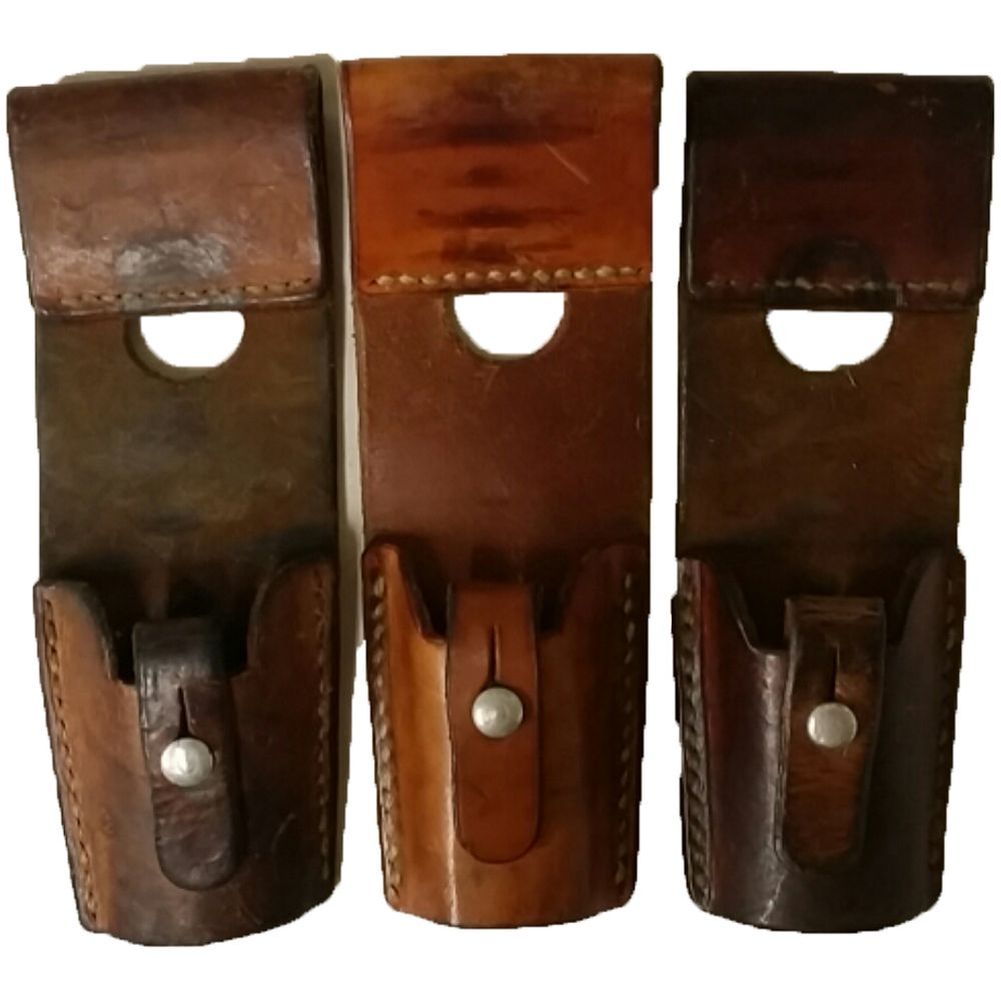 Schweizer Armee Bajonettschuh K31 Koppelschuh Bajonetthalter Leder Schweizer Armee Bajonettschuh K31 Koppelschuh Bajonetthalter Leder