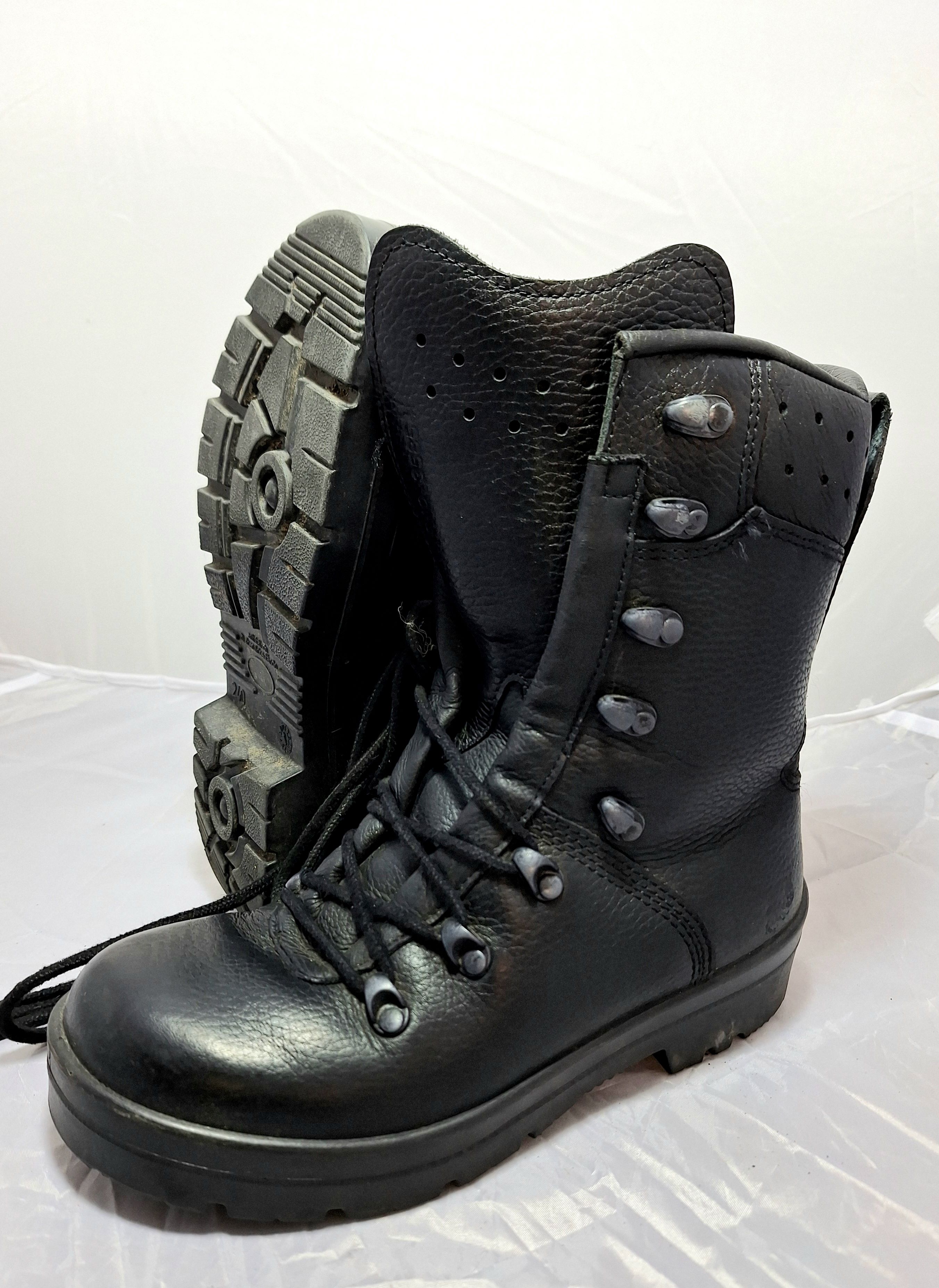 ~52 Kampfstiefel Original Bundeswehr BW Gr. 37 Stiefel Herren Leder Militär