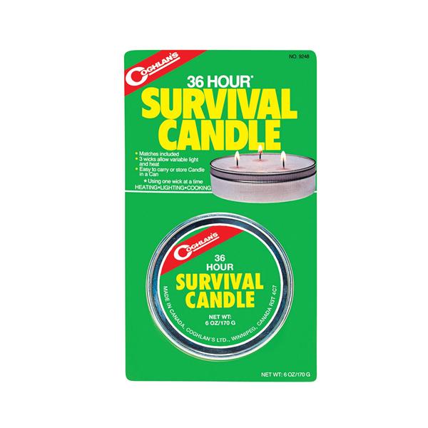 Coghlans Herren Candle Survival Kerze, Weiß, 10.8cm l x 14cm w x 3.8cm h, 9248