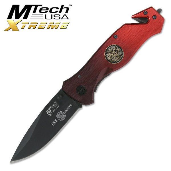 MTech USA XTREME Fire Fighter Taschenmesser Rettungsmesser MX-8029 MTech USA XTREME Fire Fighter Taschenmesser Rettungsmesser MX-8029