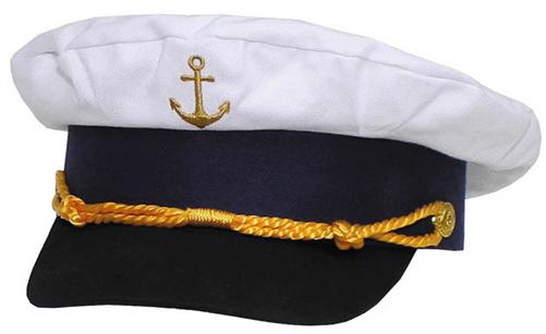Schirmmütze Kapitänsmütze Marine Gr. 58 NEU Fasching Matrose