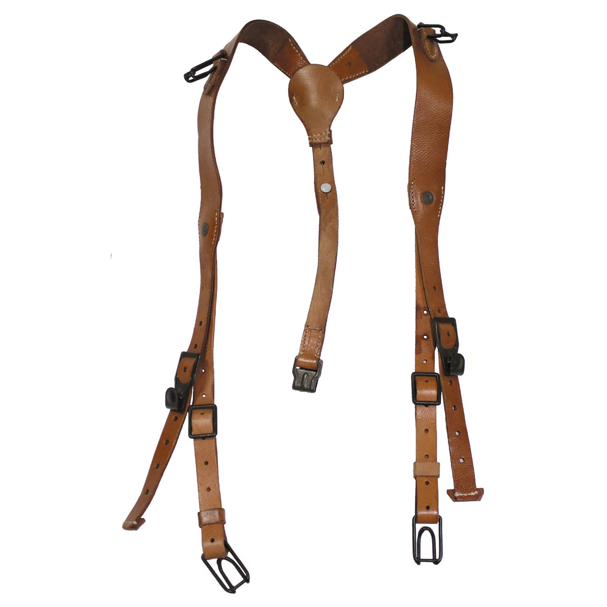 CZ SK Koppeltragegestell Original Koppelgestell Y-Riemen Leder neuwertig CZ SK Koppeltragegestell Original Koppelgestell Y-Riemen Leder neuwertig
